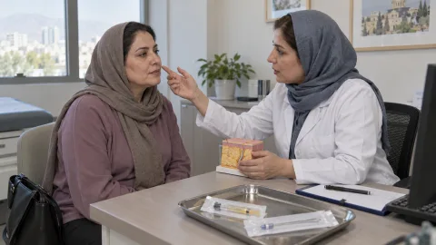 مشاوره تزریق چربی با بررسی گونه و مدل بافت چربی