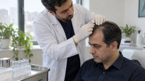 ارزیابی پوست و موی سر برای درمان پروتوکین