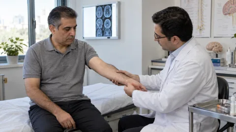 ارزیابی حرکت دست برای درمان اسپاستیسیتی با بوتاکس