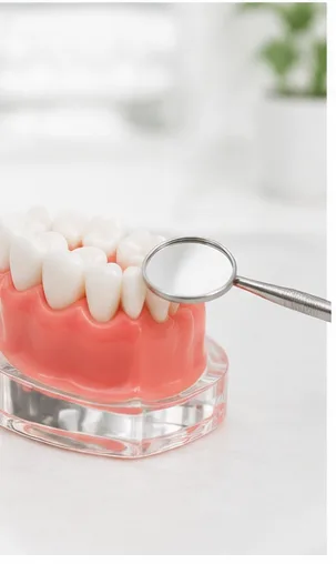 جرم‌گیری با توجه به سلامت دندان و لثه 🦷✨