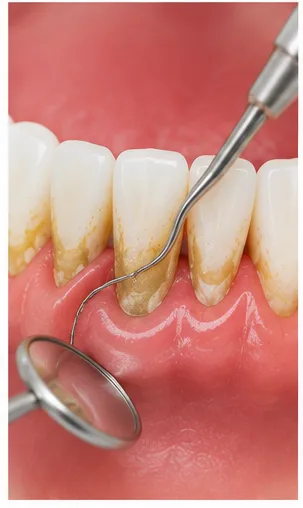 جرم‌گیری در مجموعه چندخدمتی دندانپزشکی دکتر مددی 🦷