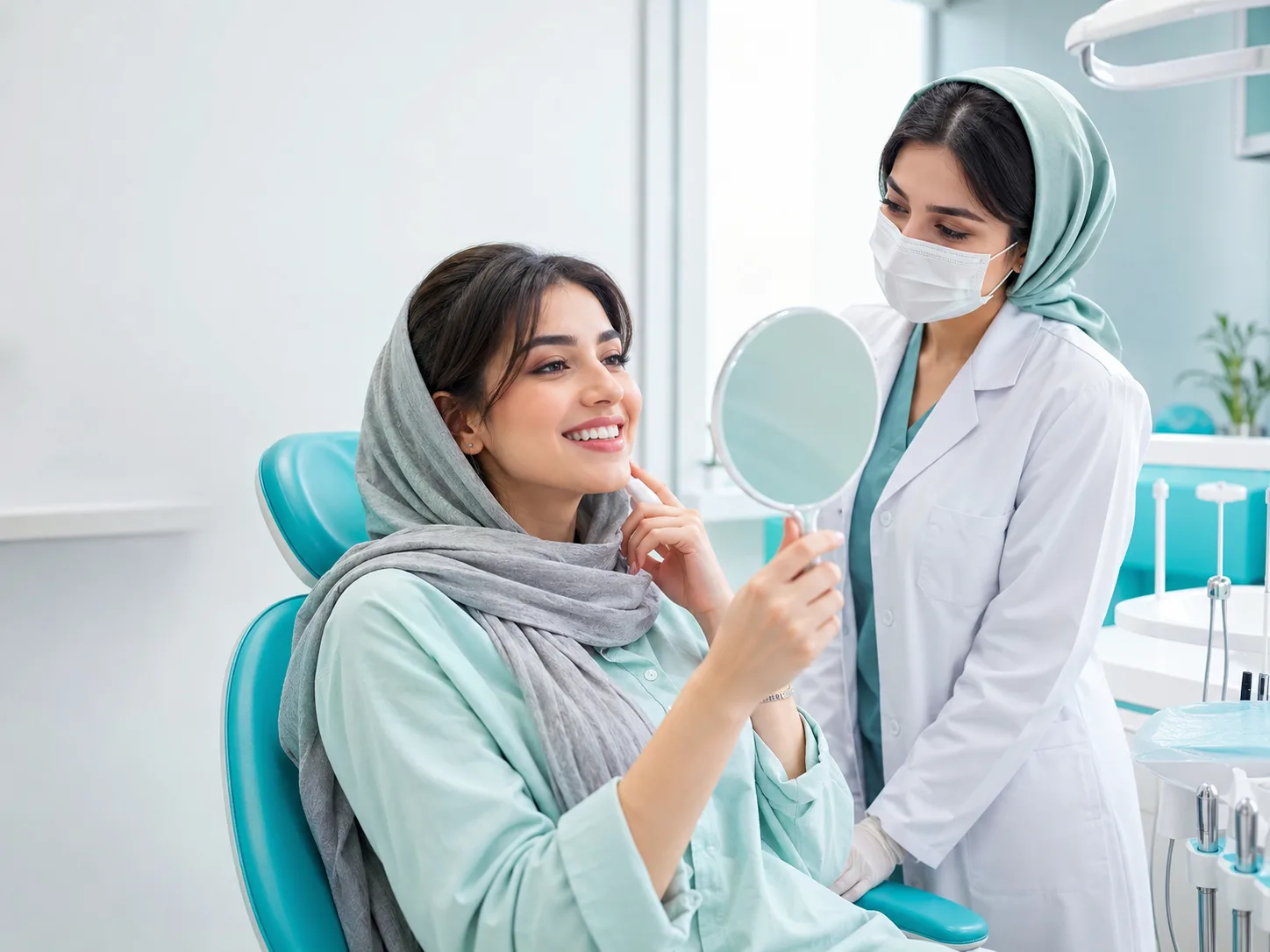 جرم‌گیری دندان در کلینیک دندانپزشکی آراز 🦷✨